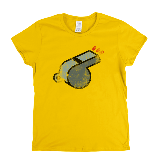 Referees Whistle Womens T-Shirt