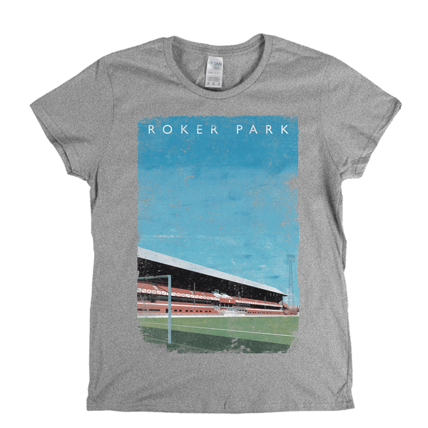 Roker Park Poster Womens T-Shirt