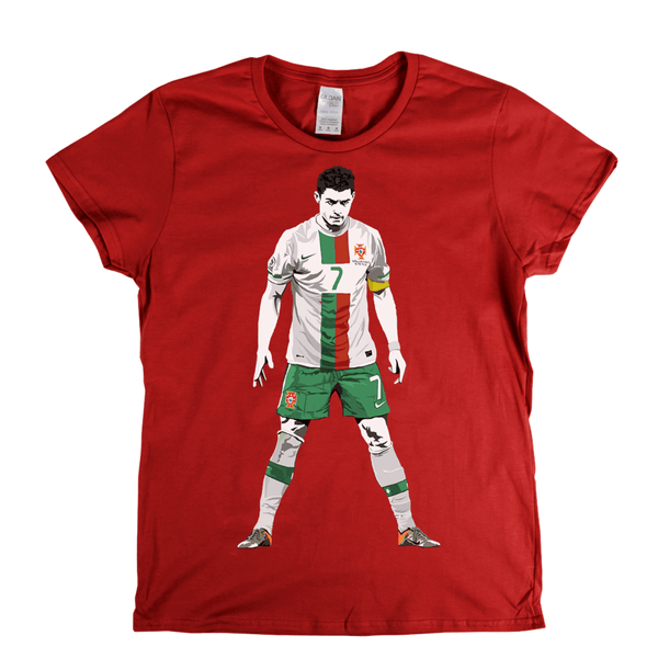 Ronaldo Womens T-Shirt
