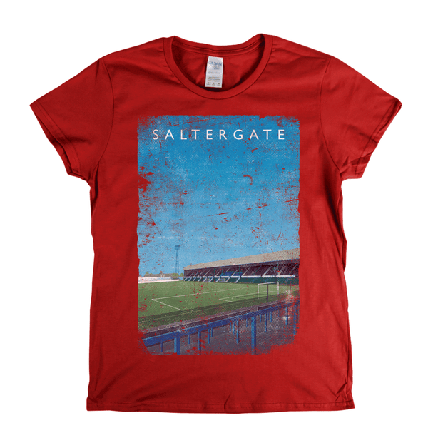 Saltergate Poster Womens T-Shirt
