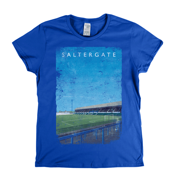 Saltergate Poster Womens T-Shirt