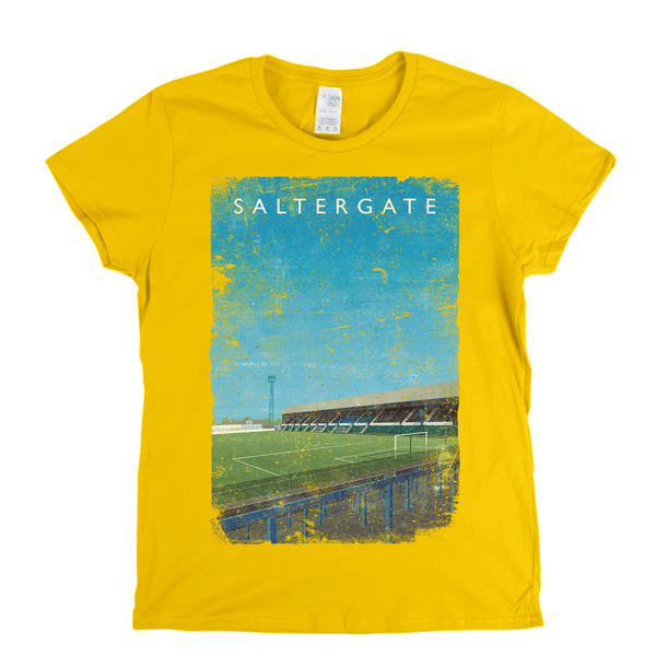 Saltergate Poster Womens T-Shirt