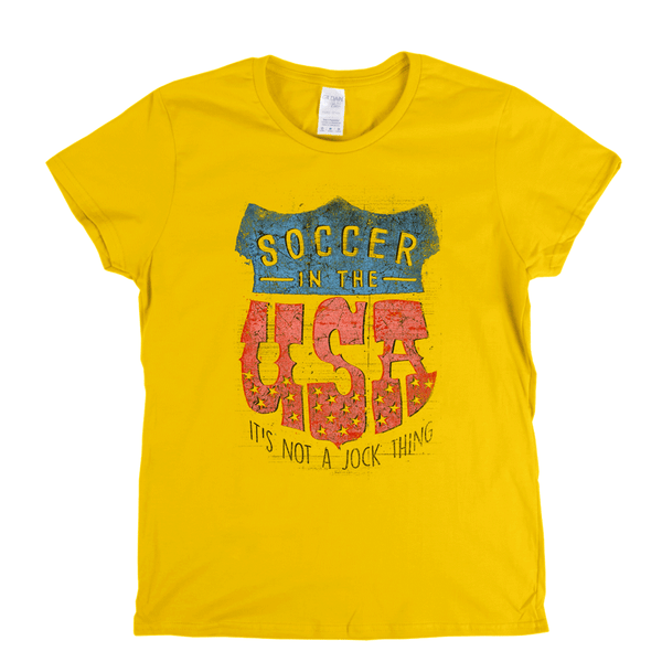 Soccer In The Usa Womens T-Shirt