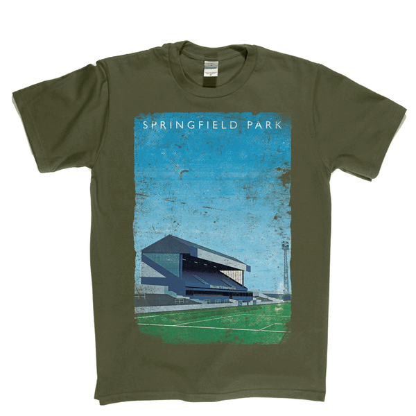 Springfield Park Poster Regular T-Shirt