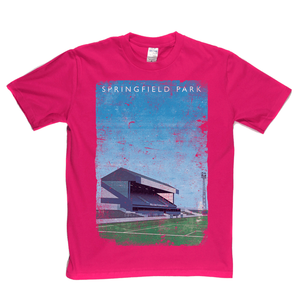 Springfield Park Poster Regular T-Shirt
