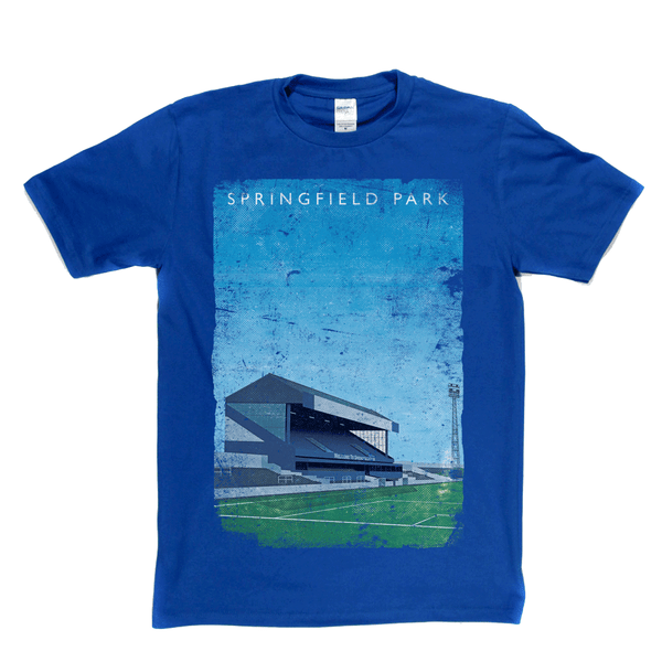 Springfield Park Poster Regular T-Shirt