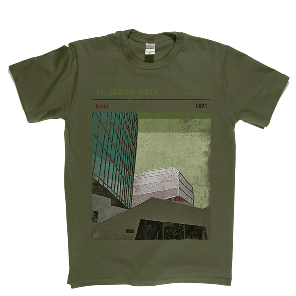 FC Basel St Jakob Park Poster Regular T-Shirt