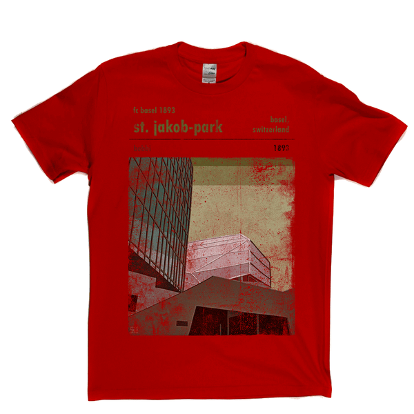 FC Basel St Jakob Park Poster Regular T-Shirt