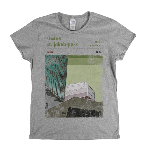 FC Basel St Jakob Park Poster Womens T-Shirt