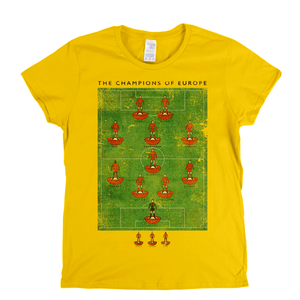 The Champions Of Europe Womens T-Shirt