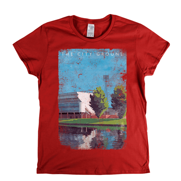 The City Ground Poster Womens T-Shirt