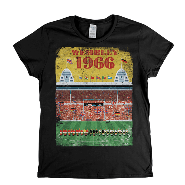Wembley 1966 Poster Womens T-Shirt