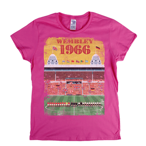 Wembley 1966 Poster Womens T-Shirt