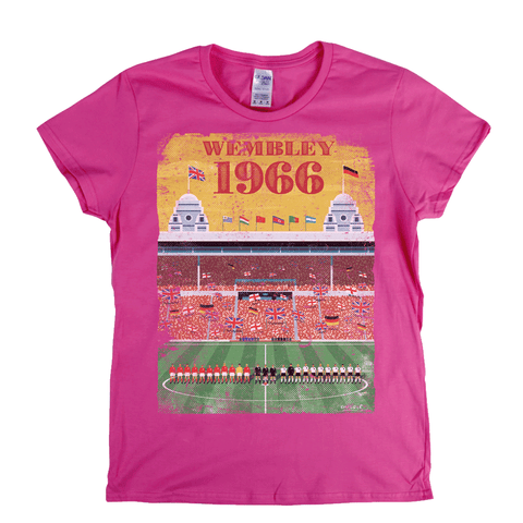 Wembley 1966 Poster Womens T-Shirt